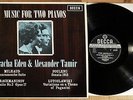 * DECCA SXL 6158 WBg - EDEN & TAMIR - MILHAUD POULENC RACHMANINOV - PIANO *