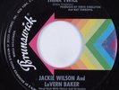 R&B Soul 45 JACKIE WILSON & LAVERN BAKER Think Twice BRUNSWICK HEAR