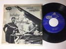 Sarah Vaughan 45 EP + Picture Cover Lullaby Of Birdland