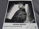 George Michael RARE signed autographed photo WHAM stunning 8 x 10 UACC RD#336