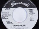 Northern Soul 45 JACKIE WILSON Because Of You BRUNSWICK promo HEAR
