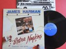 1988 Blues LP JAMES HARMAN BAND Extra Napkins RIVERA 505 w/ Inserts SIGNED VG++
