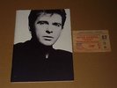 Peter Gabriel (Genesis) 1987 UK Tour Programme + Ticket