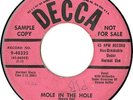 MARGIE DAY Mole In The Hole RARE 1954 FEMALE NEW BREED R&B Decca 48325 HEAR