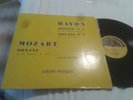 Original french lp MOZART/HAYDN/Sonate /Leonid HAMBRO piano/europe musique/