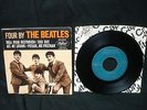 four by the beatles - blue/green label EP + cardboard jacket[Capitol EAP 1-2121]