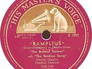 78 RPM Charles Chaplin - The Animal Trainer / The Sardine Song - 1953