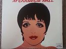 Liza Minnelli Live at Carnegie Hall 2-LP Album (1981) - Warhol cover, Exc. Cond.