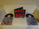 VG++ KISS Alive II LP  CANADA COLUMBIA HOUSE PRESS  NBLP 7076 Over Gun