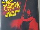 CHELSEA - RIGHT TO WORK - THE SINGLES - 12 INCH WHITE VINYL DOUBLE ALBUM - PUNK