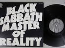 BLACK SABBATH MASTERS OF REALITY VERTIGO SFX-7400 Japan Promo Vinyl LP