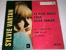 SYLVIE VARTAN - LA PLUS BELLE POUR ALLER DANSER 7/45 EP PORTUGAL PS 1963 RARE