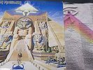 IRON MAIDEN--POWERSLAVE  LP  Portugal very rare WITH INNER SLEEVE