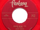 LENNY BRUCE death row 45 - rare early RED WAX '57 dark comedy FANTASY 541X beat