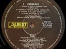 AC/DC Powerage AUSTRALIAN LP 1983 Black Albert Productions Label
