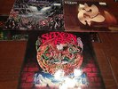 3LPs-SAXON RARE-FOREVER FREE(1992)-ROCK THE NATIONS(1986)-DESTINY(1988)