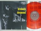 DAVE BRUBECK QUARTET DESMOND FANTASY VIJ-4038 Japan Clear Red Mono LP