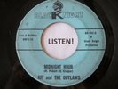 KIT and THE OUTLAWS RARE 1966 TEXAS GARAGE ROCK 45RPM ON BLACK KNIGHT 902 VG+