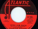 NORTHERN SOUL - POINTER SISTERS - SEND HIM BACK - ATLANTIC LABEL - RI