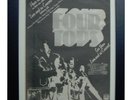 FOUR TOPS+Live Concert+TOUR+RARE ORIGINAL 1974 POSTER AD+FRAMED+FAST+GLOBAL SHIP