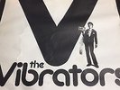 RARE VIBRATORS PURE MANIA ORIGINAL 1977 EPIC PUNK PROMO POSTER
