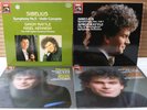 SIMON RATTLE Conducts SIBELIUS (4 X HMV Digital) *SYMPHONIES 1, 3, 4, 5, 6 & 7*