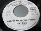 Original RAP 45 Davy DMX - One For The Treble (Fresh) TUFF CITY NM WL PROMO