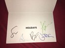 Mother Love Bone On Earth As It Is Vinyl Box Set SIGNED CARD  Pearl Jam