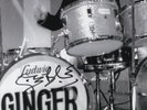 Ginger Baker English Drummer ' Cream - Blind Faith ' In Person Signed Photograph