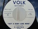 RARE TEXAS R&B ROCKER 45 - The V-Notes - VOLK 102 - 