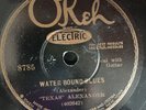 Okeh 8785 Texas Alexander w LITTLE HAT JONES  Water Bound Blues E 1929