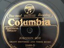 Columbia 15460D Grant Brothers & Their Music JOHNSON BOY 1928 E