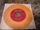 FATS DOMINO.ORIGINAL ORANGE COLORED VINYL 45.BLUEBERRY HILL/HONEY CHILE.1956