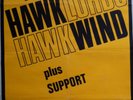 Original HAWKWIND/HAWKLORDS Concert Poster Leicester 23rd October 1978