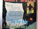MARY WELLS-BYE BYE BABY ON MOTOWN SOUL LP-ORIGINAL 1961 MONO, WHITE LABEL PROMO,
