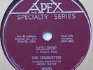 THE CHORDETTES Lollipop / Baby Come-a Back-a VG+ / VG++ CANADA 1958 POP GIRLS 78