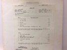 Alice Cooper Lace and Whiskey Test Pressing LP BSK3027