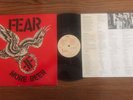 Fear More Beer Vinyl 1985 Restless Records LP 72039-1 w Insert Punk Rock