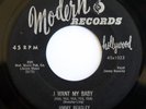 HEAR Jimmy Beasley 45 I Want My Baby/We Three MODERN 1023 NM- R&B rocker soul
