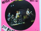 Sex Pistols - Never Mind The Bollocks UK Picture Disc Excellent Mint- PS & Vinyl
