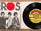 45 & Picture Sleeve THE ZEROS Don't Push Me Around / Wimp Bomp 110 Punk P/S