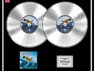 QUEEN Double CD Platinum Disc Record LP LIVE AT WEMBLEY STADIUM