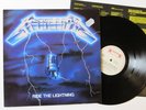 METALLICA - Ride the Lightning ORIG. LP Roadrunner 1984