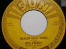 ELVIS PRESLEY Milkcow Blues Boogie 45 rpm SUN #215 1954 ORIGINAL 3 PUSH MARKS
