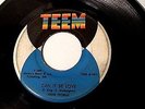 JESSE [JESSIE] THOMAS - Can It Be Love / All Of My Love (Rare Blues 45) Teem