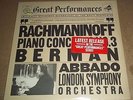 Lazar Berman/Abbado RACHMANINOV Piano Concerto No.3 - CBS MY 37809 SEALED