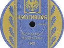 Paul von Hindenburg  Silvester Ansprache /  Geburtstags - Danksagung - 1932