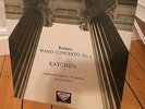 Decca SXL 2172 WBg ED1   stereo Brahms 1st piano concerto Katchen NM