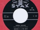 Booker T. & The MG'S 45 Green Onions 1962 R&B Instro NM BB# 3 Canada Stax 127