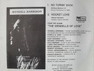 WENDELL HARRISON: No Turning Back / Rocket Love 45 (PS w/ few mildew spots, gre
